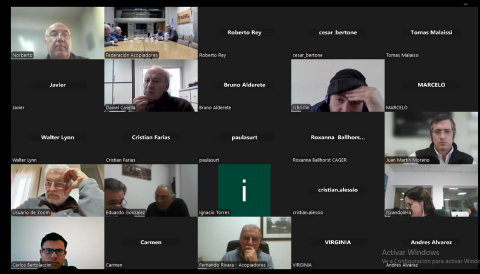 Reunión VISEC Acopiadores